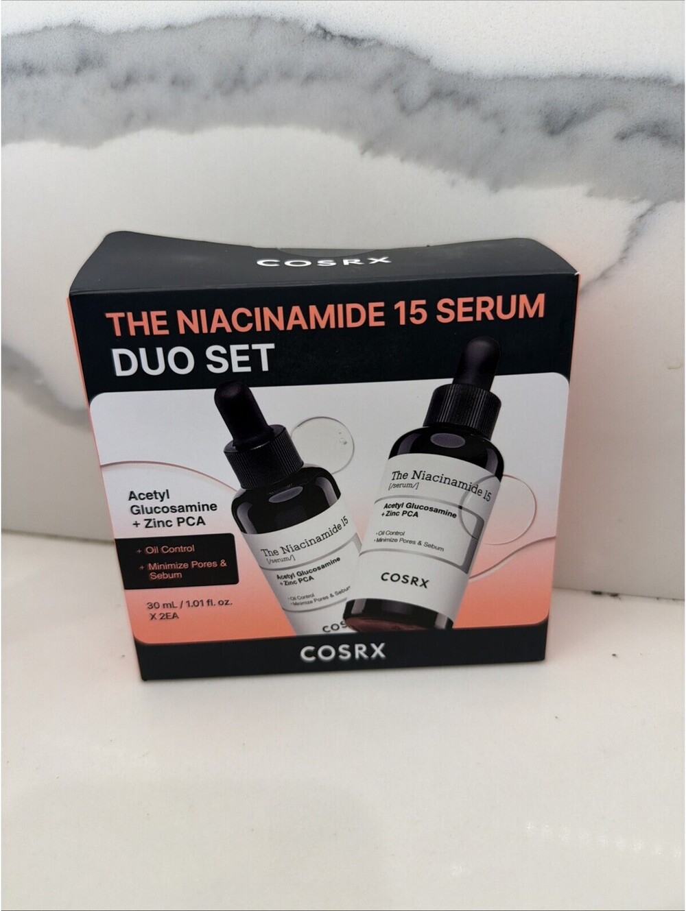 COSRX Niacinamide 15 Serum Skincare 30mL Each (2 Pack) Open Box - Exp 8/2027